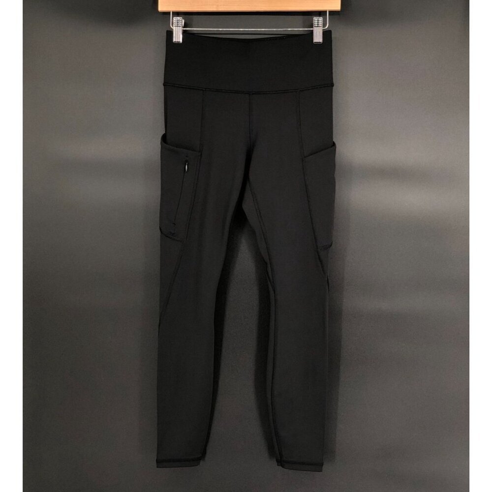 Athleta Womens Up For Anything 7/8 Tight XS Black Athleisure Activewear Workout